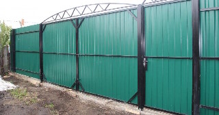 Купить ворота из профнастила Канаш, цена от 4149 руб.