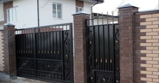 Купить распашные ворота кованные Канаш, цена от 4884 руб.