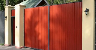 Купить ворота из профнастила Канаш, цена от 4149 руб.